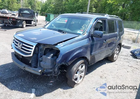 2012 Honda Pilot Ex z USA, uszkodzony, nr VIN 5FNYF4H46CB032571